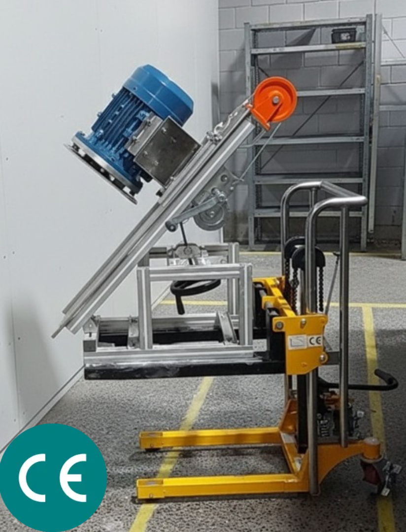 Outil de préhension sur mesure d&#39;une pompe