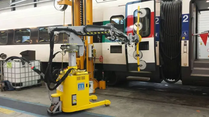 Mini-grue outil ventouse