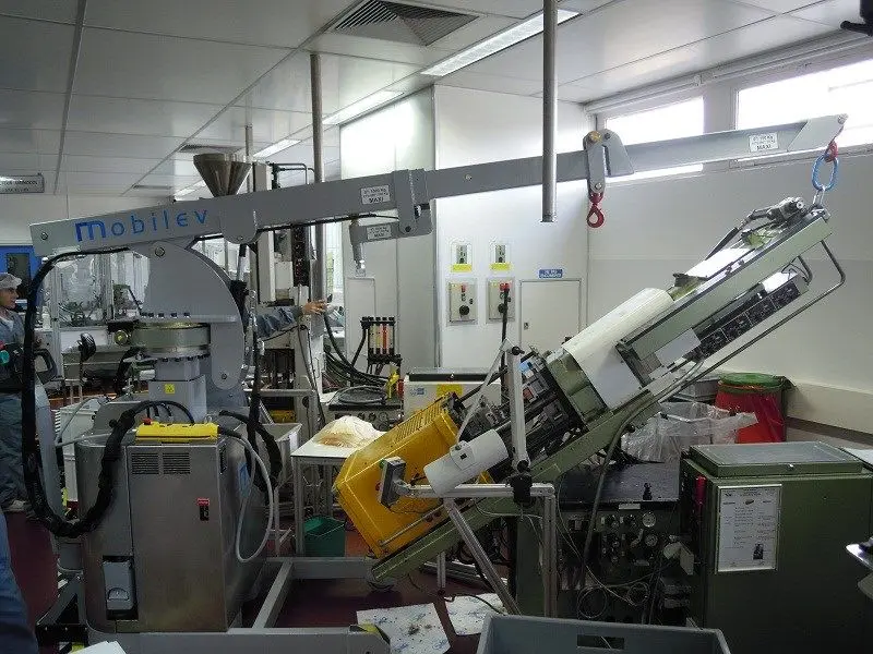 Mini-grue manutention