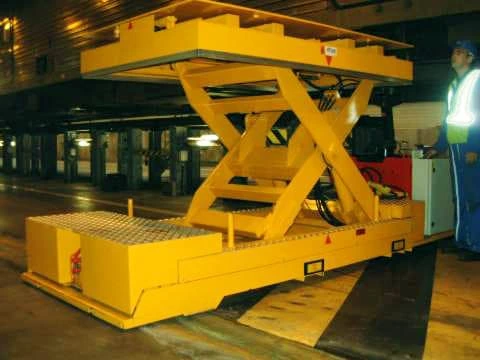 Table élévatrice mobile