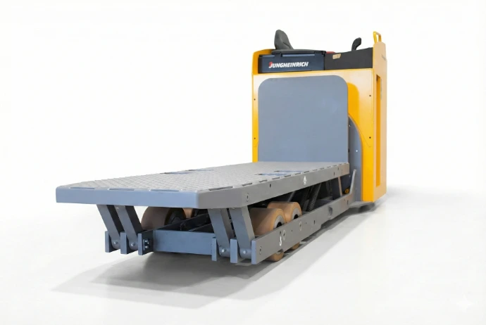 modèle spécial  construit sur la base du chariot standard